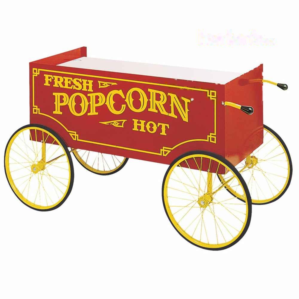 Standard Four-Wheel Red Antique Wagon Base -Item#4WWS-X - Call us for pricing