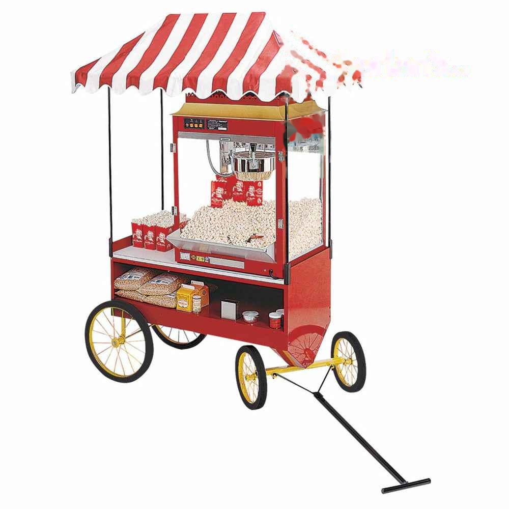 Cretors Awning Canopy and Frame For Four Wheel Steerable Red Antique Wagon Base -Item#91345 - Call us for pricing