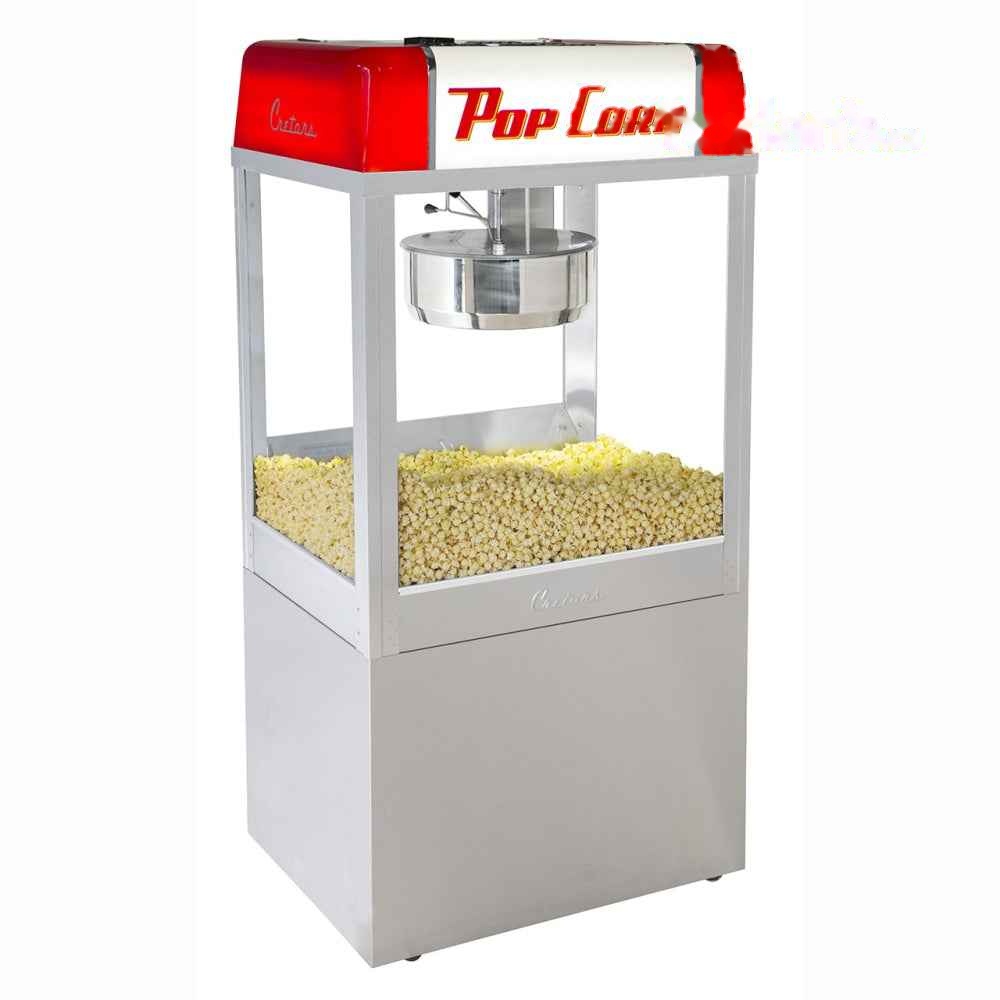 Cretors 32oz Mach 5 Floor Model 3' Popper with Lighted Retro Plastic Top -Item#M532D1E-F7XX-CSS - Call us for pricing