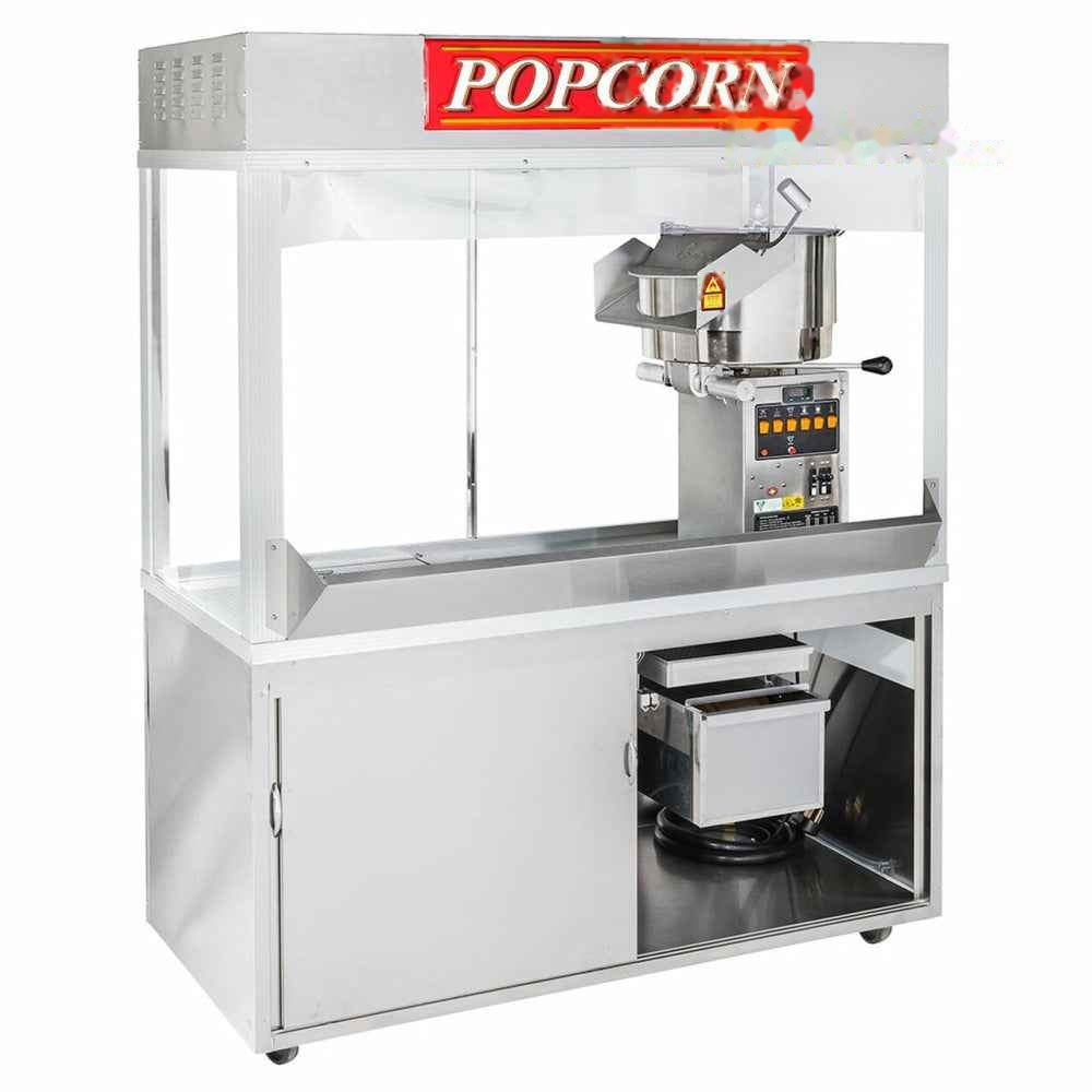 Cretors 32oz Enclosed President 5' Cabinet -Item#PR32D1D-5E1O-X - Call us for pricing