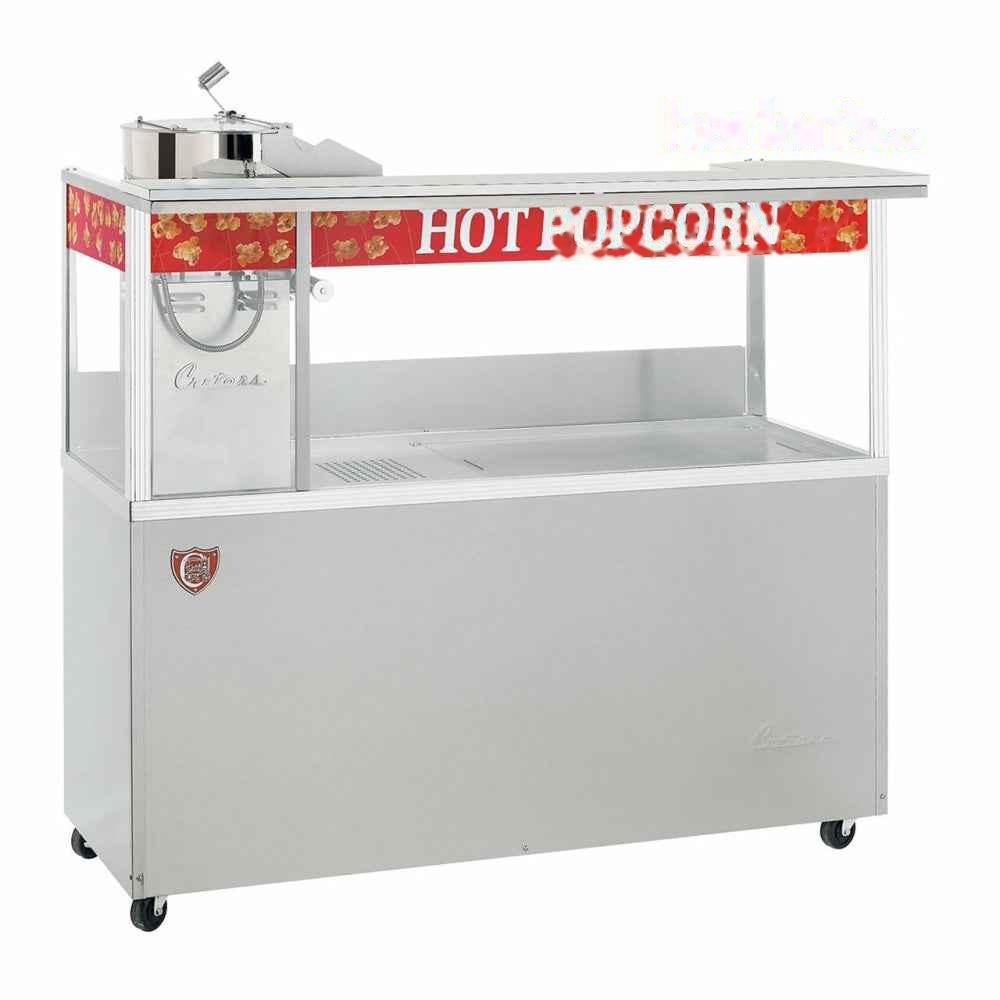 Cretors 32oz Open Top Stadium President 5' Cabinet Popcorn Machine -Item#PR32D1D-5SXX-X - Call us for pricing