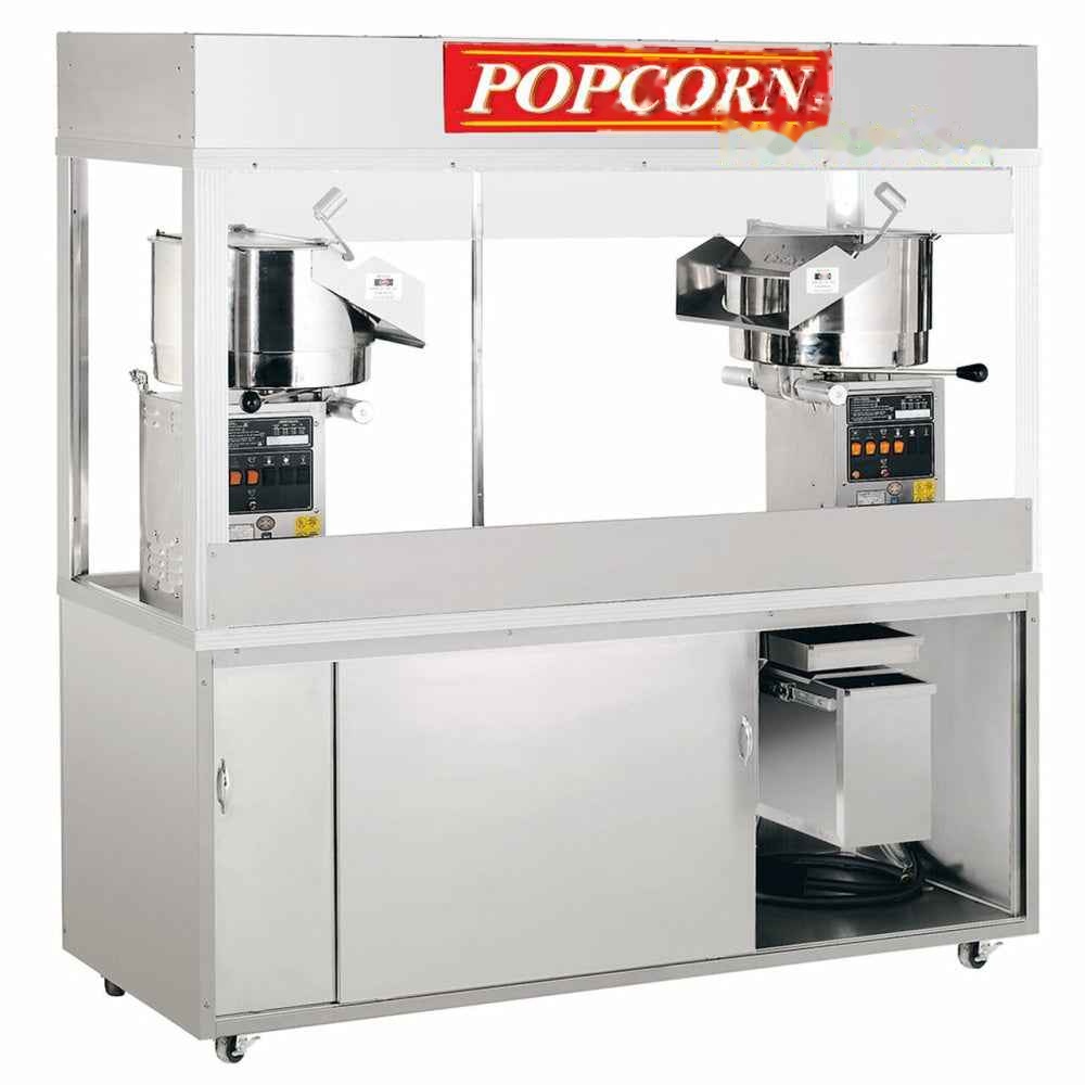 Cretors 48oz Twin Enclosed President 6' Cabinet -Item#PR48D1D-6E1O-X - Call us for pricing