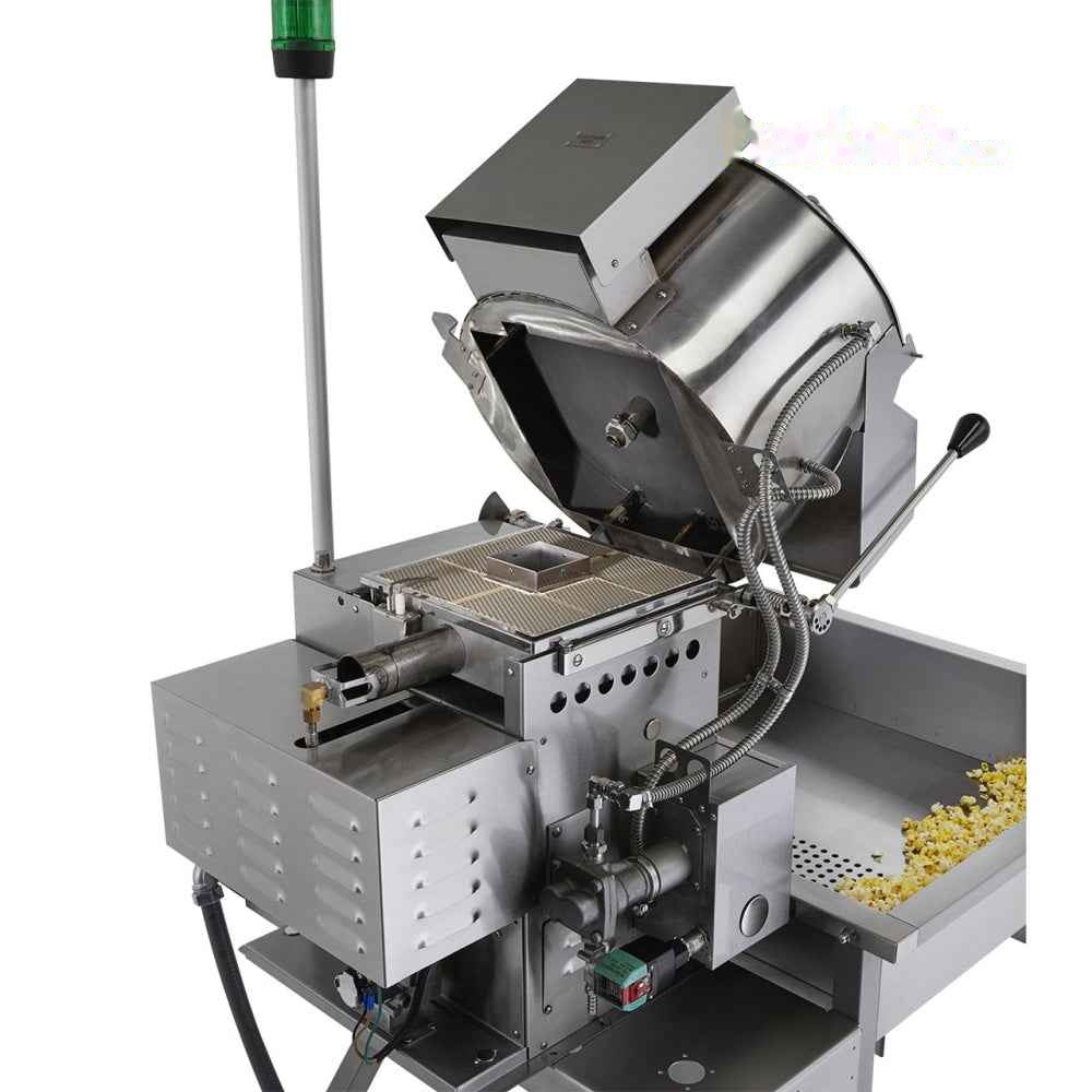 Cretors 60z Gas Thunder Kettle Pedestal Popper with Infrared Burner - Right Hand -Item#GT60ANR-CP - Call us for pricing