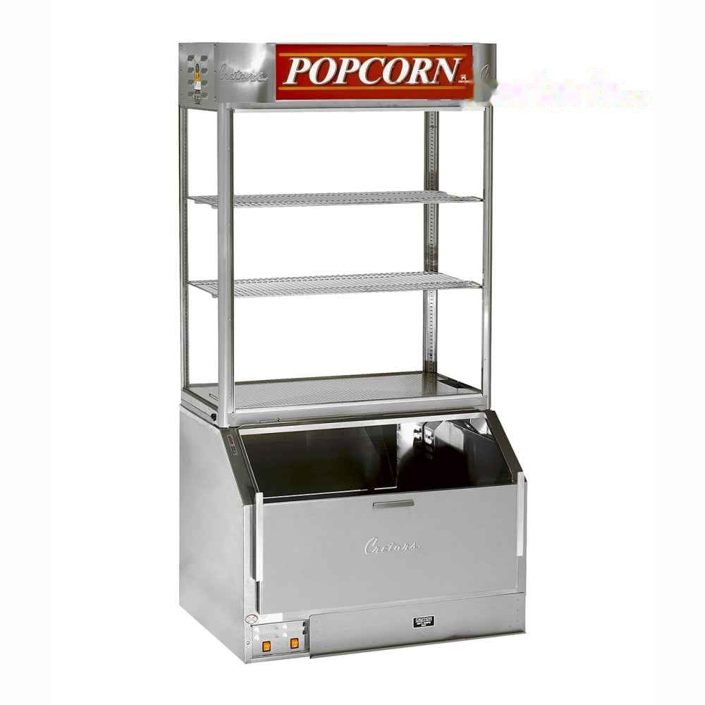 Cretors Combination Modular and Counter Showcase Cornditioner Cabinets -Item#MSW36AO-XX-CZ1 & CSW36A-S-CCW - Call us for pricing