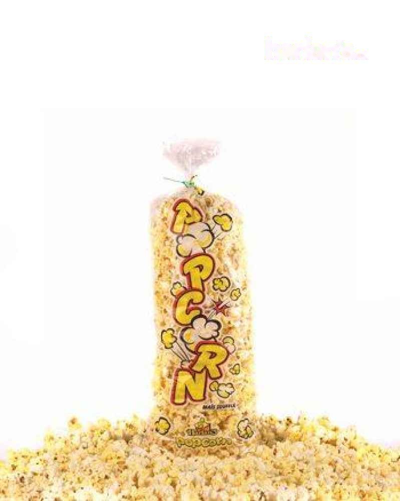 18'' Poly Popcorn Bags 4oz Clear - 1000/case -Item#84P18