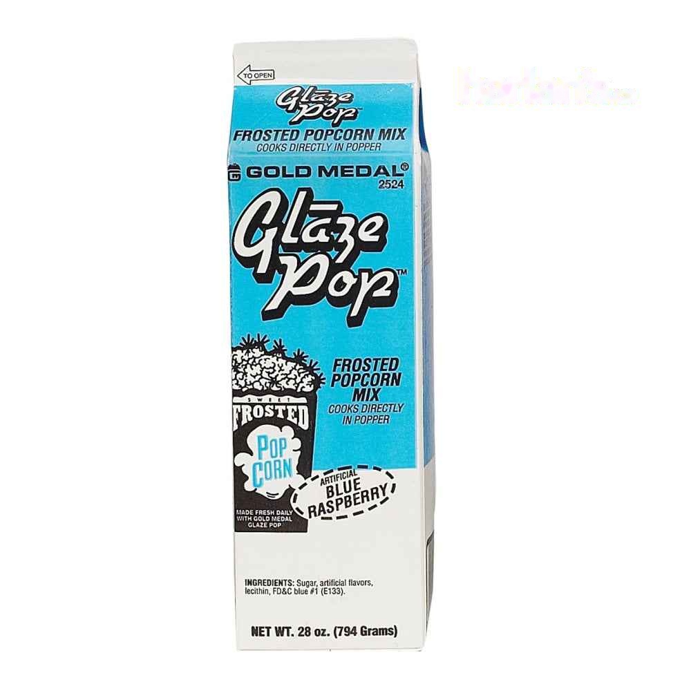 Blue Raspberry Glaze Pop - 28oz Carton -Item#51361