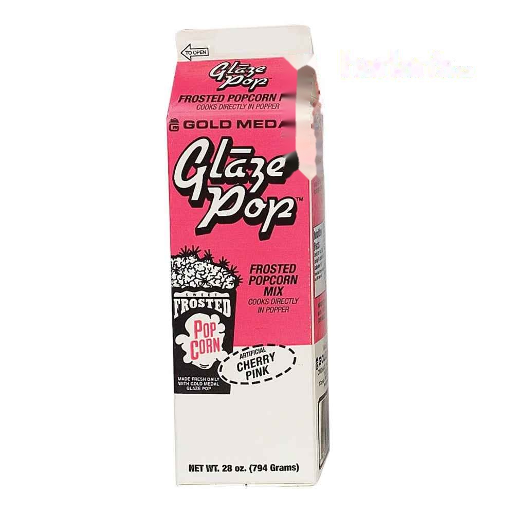 Cherry Pink Glaze Pop - 28oz Carton -Item#51363