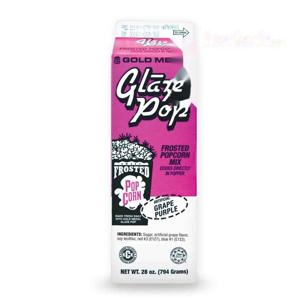 Grape Glaze Pop - 28oz Carton -Item#51365