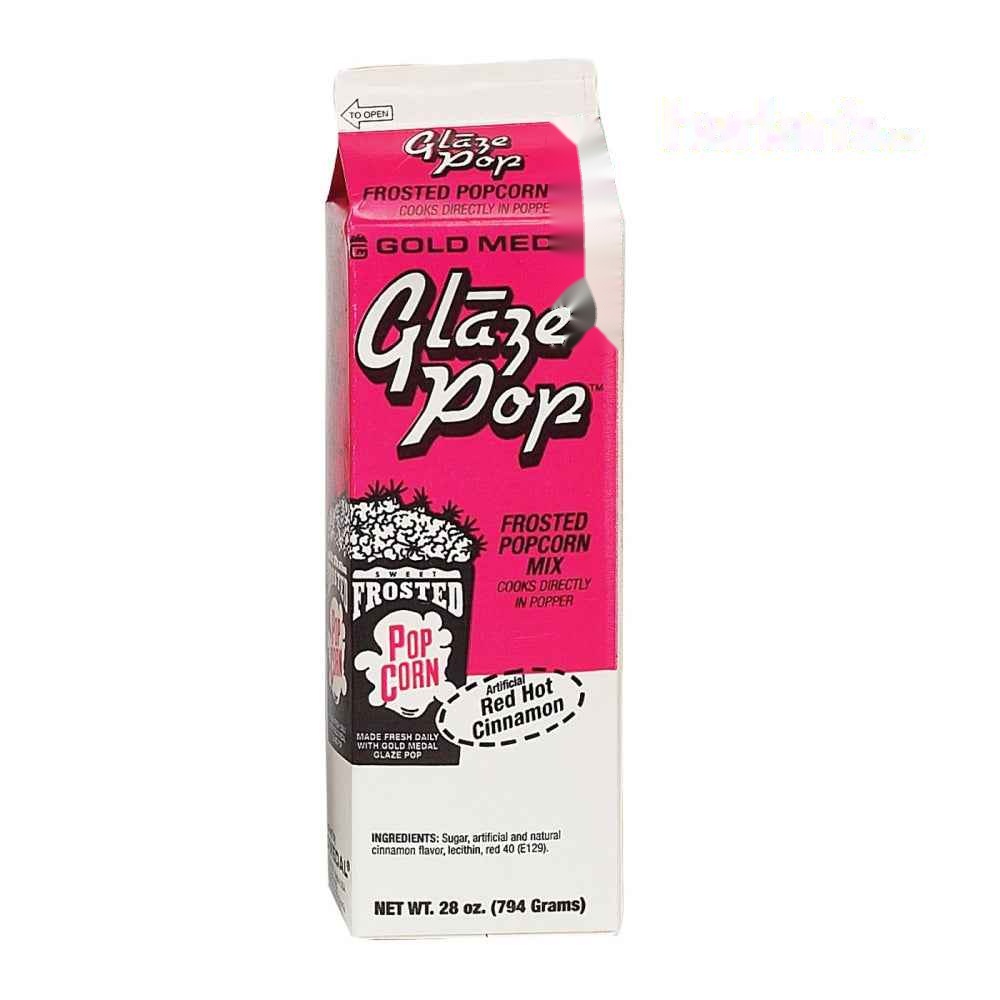 Red Cinnamon Glaze Pop - 28oz Carton -Item#51367