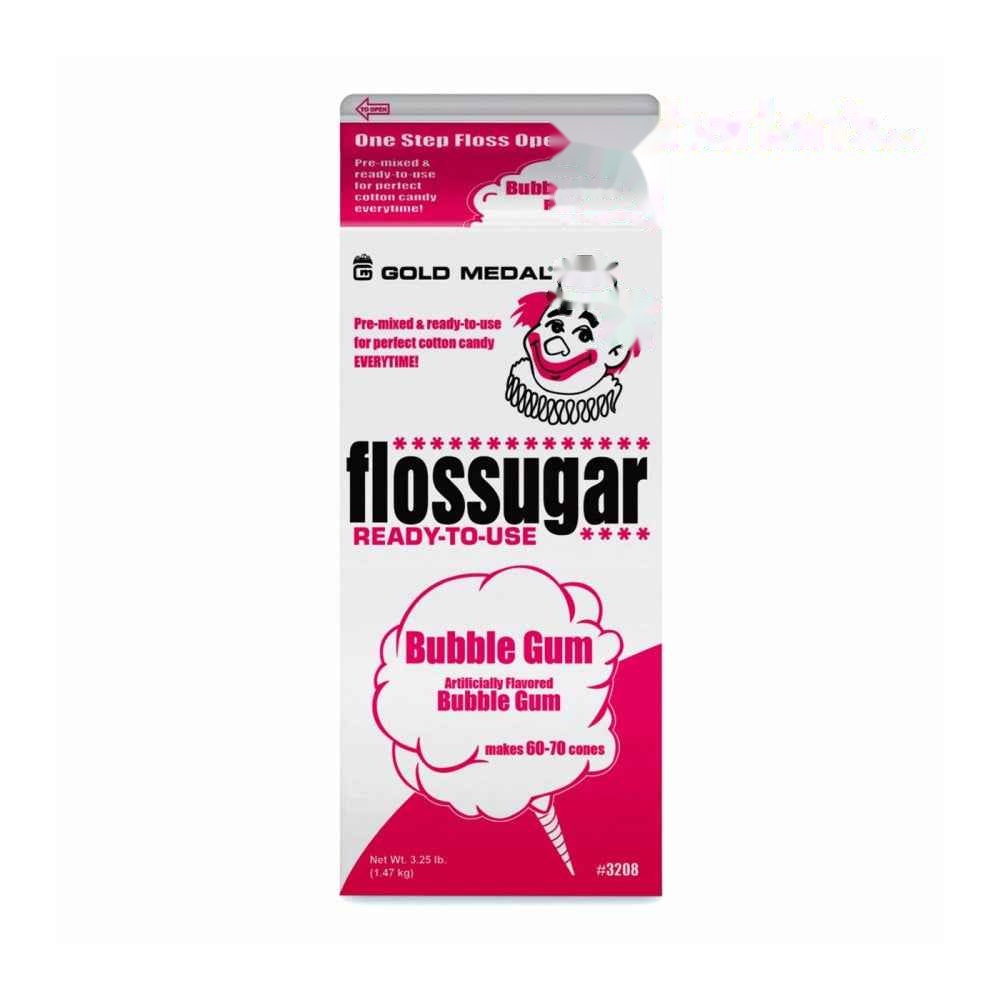 Bubble Gum (Bubble Gum) Cotton Candy Flossugar Carton -Item#55208