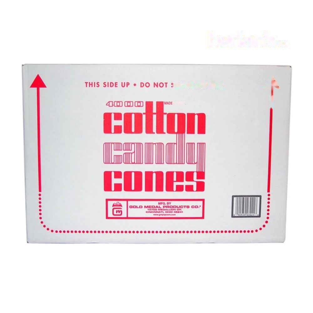 Cotton Candy Cones - Master Case of 4,000 Units -Item#5570
