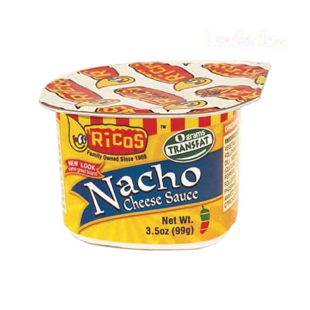 Rico's Portion Cup Nacho Cheese - Gluten Free - (48 x 3.5oz /case) -Item#52148