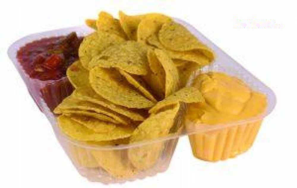 3 Compartment Nacho Tray Container - 500/case -Item#84N3