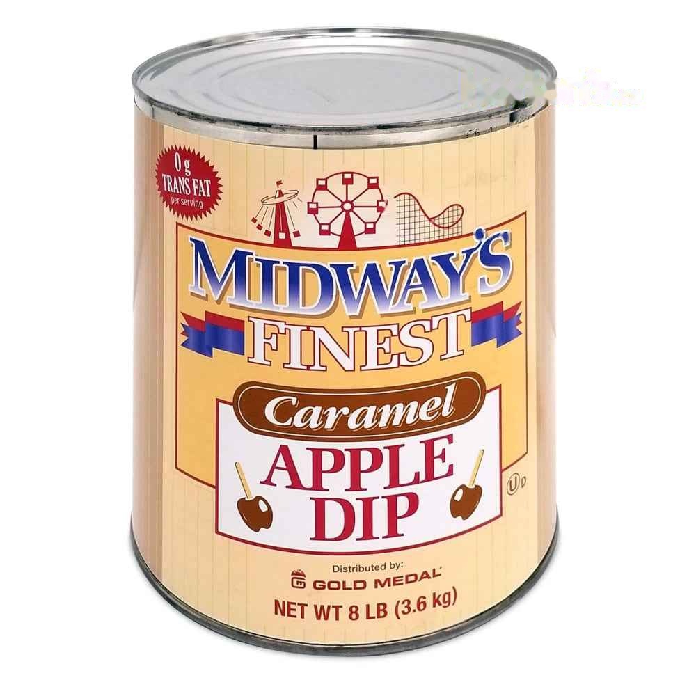 Midway's Finest Caramel Apple Dip - Case of 6 x 8lb Cans -Item#5580