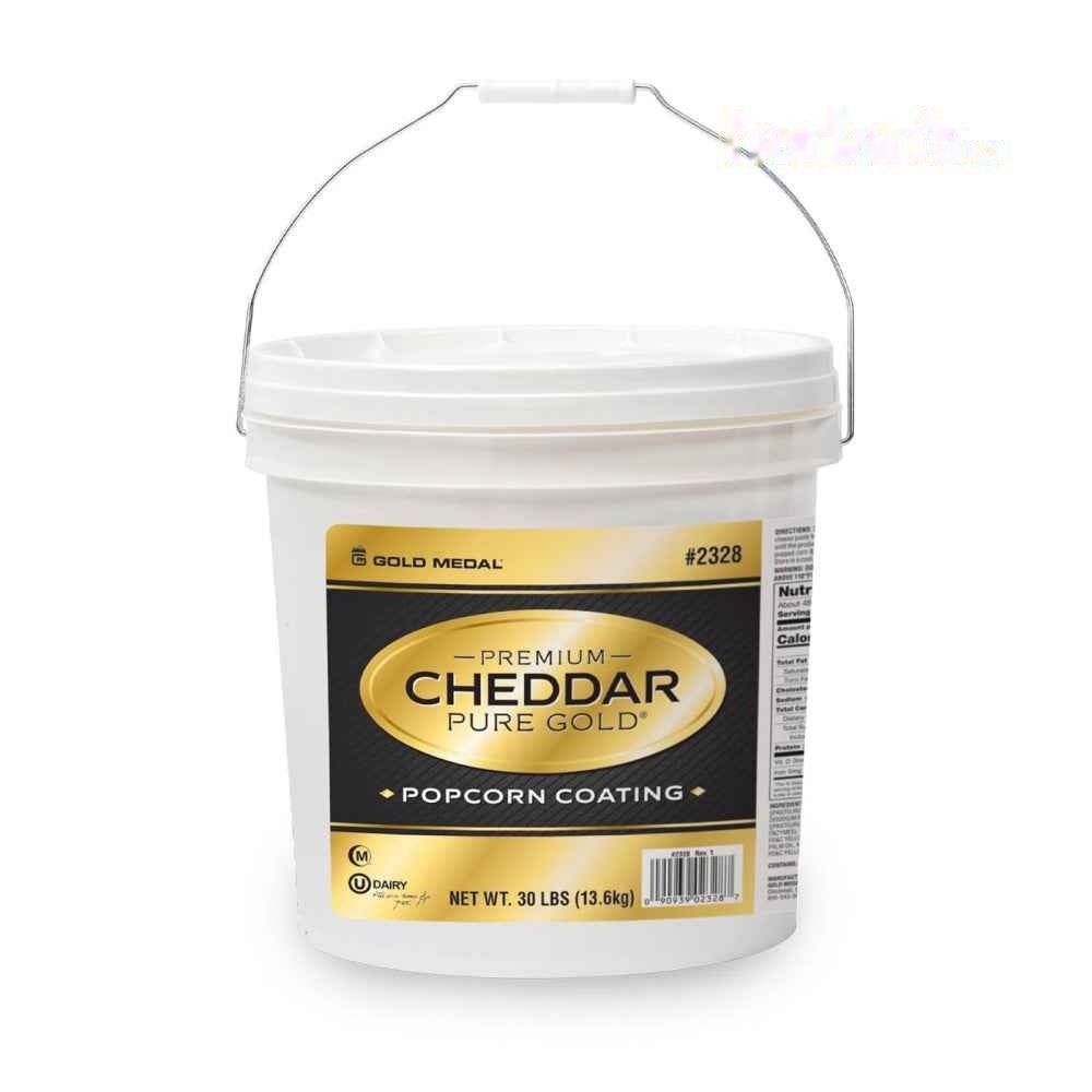 Premium Cheddar Pure Gold® Cheese Corn Paste - 30LB Tub - Item#512328