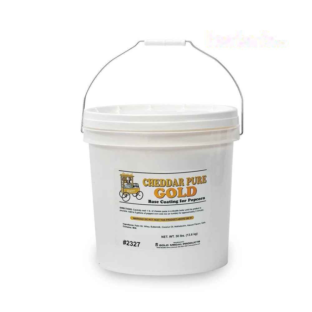 Cheddar Pure Gold® Cheese Corn Paste - 30lb Tub