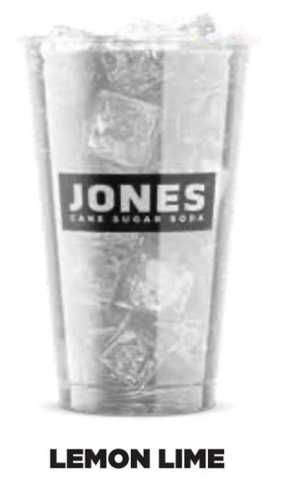 Jones Cane Sugar Fountain Soda - Lemon Lime - 3 gal BIB -Item#16501