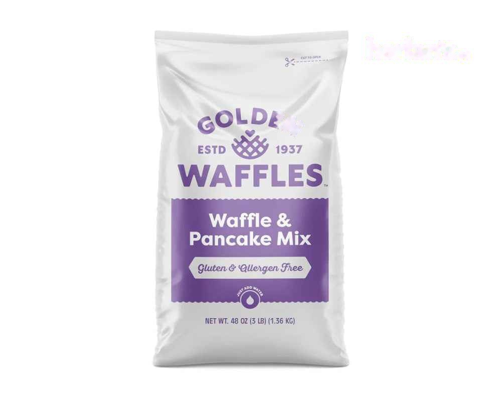 Golden GLUTEN FREE Waffle Mix (5x3.75LB) - Item#3715