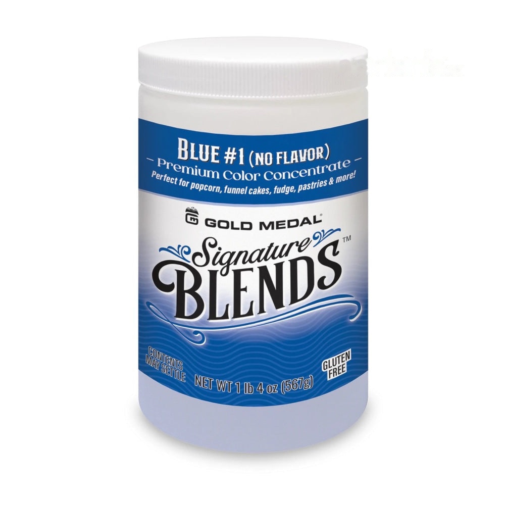 Blue #1 - Color Only Candy Glaze - No Flavor - Signature Blends™