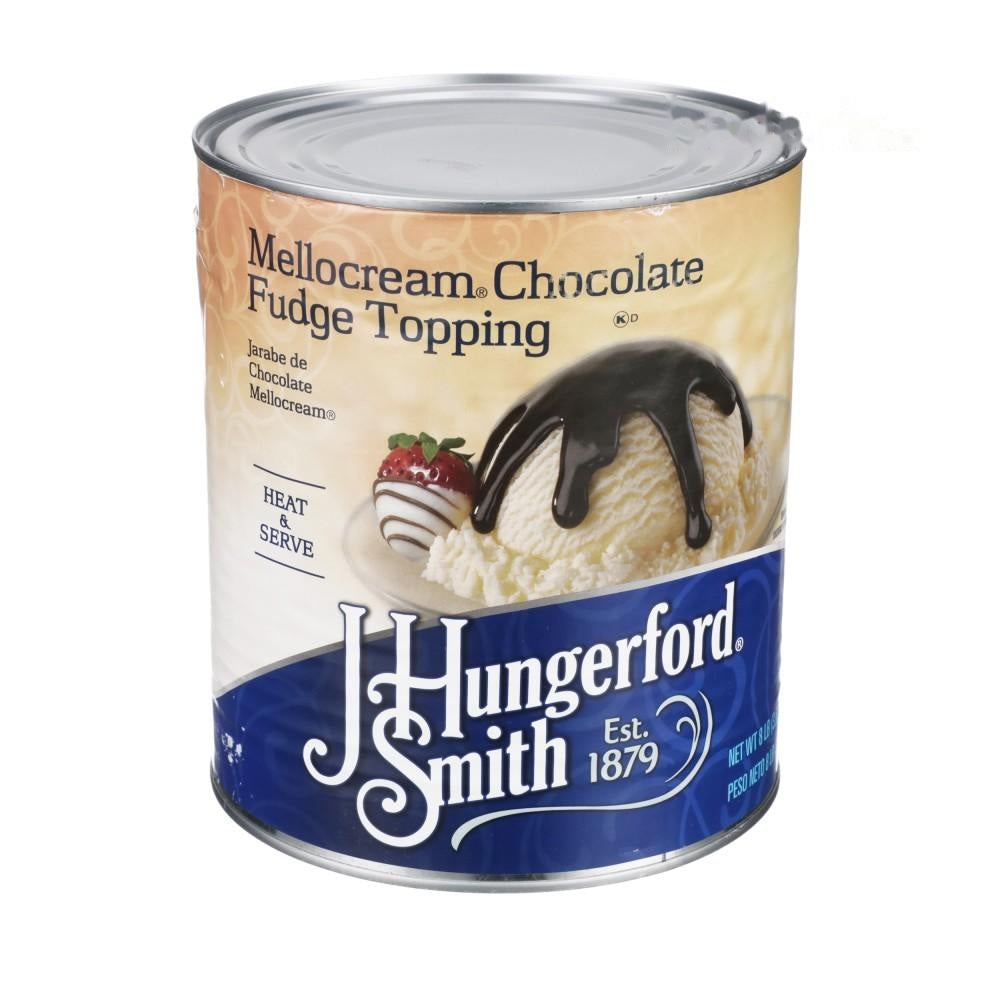 J HUNGERFORD SMITH MELLOCREAM® CHOCOLATE FUDGE - 6 x 100oz CANS -Item#41732