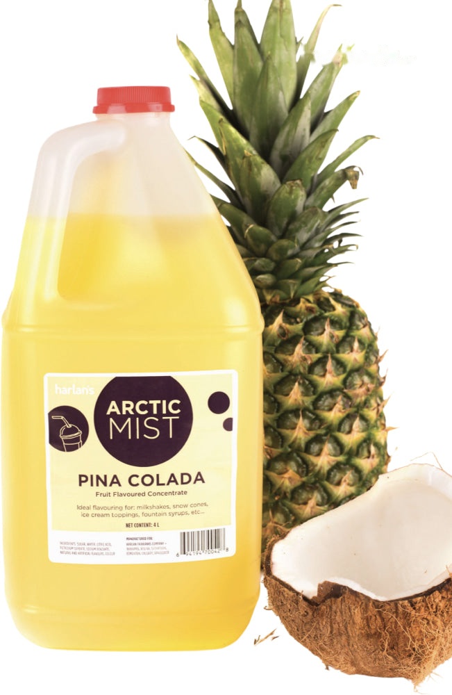 Arctic Mist Syrup Concentrate - Pina Colada (1x4L) Item#41567