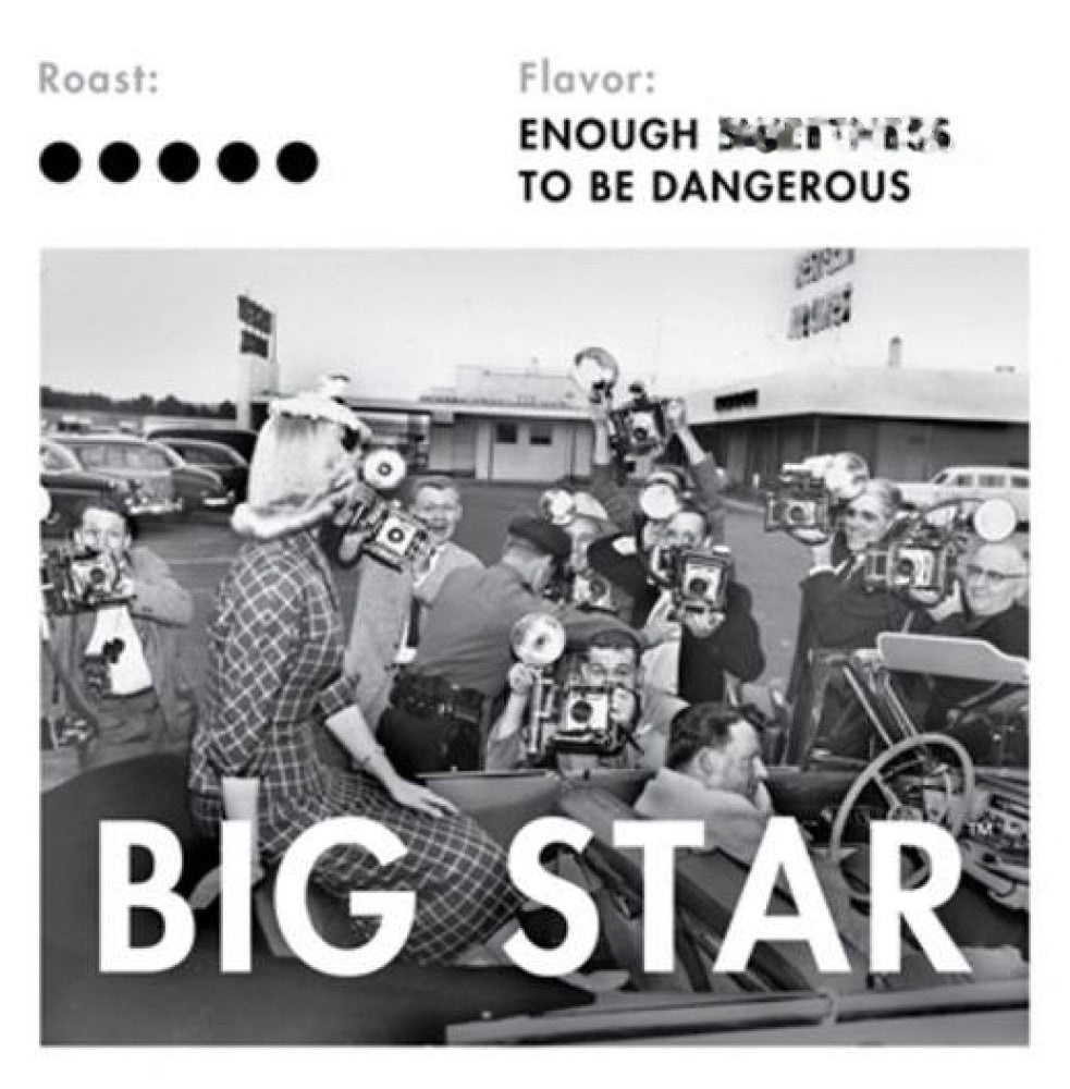 Big Star Whole Bean Coffee - 4 x 5lb -Item#208204