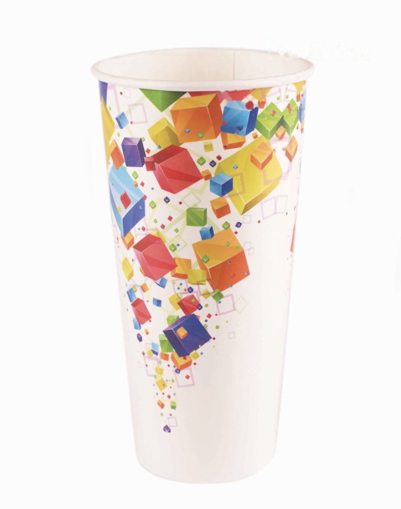Paper Cold Drink Cups - 500 x 22oz -Item#82122