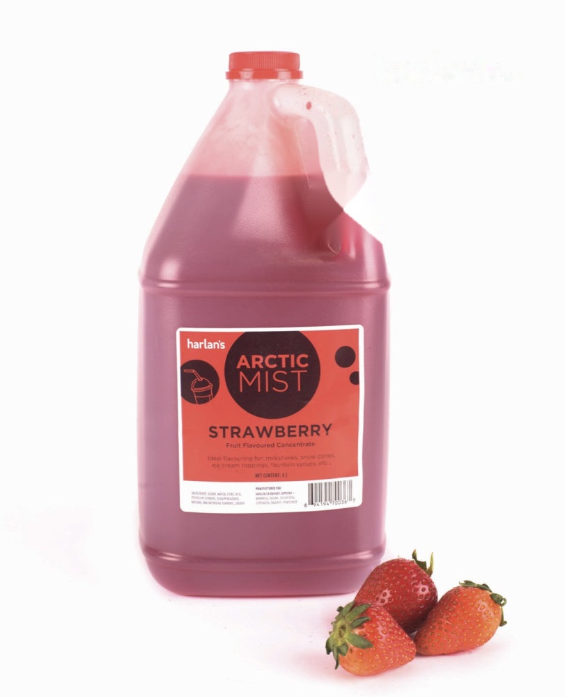 Arctic Mist Syrup Concentrate - Strawberry (1x4L) Item#41551