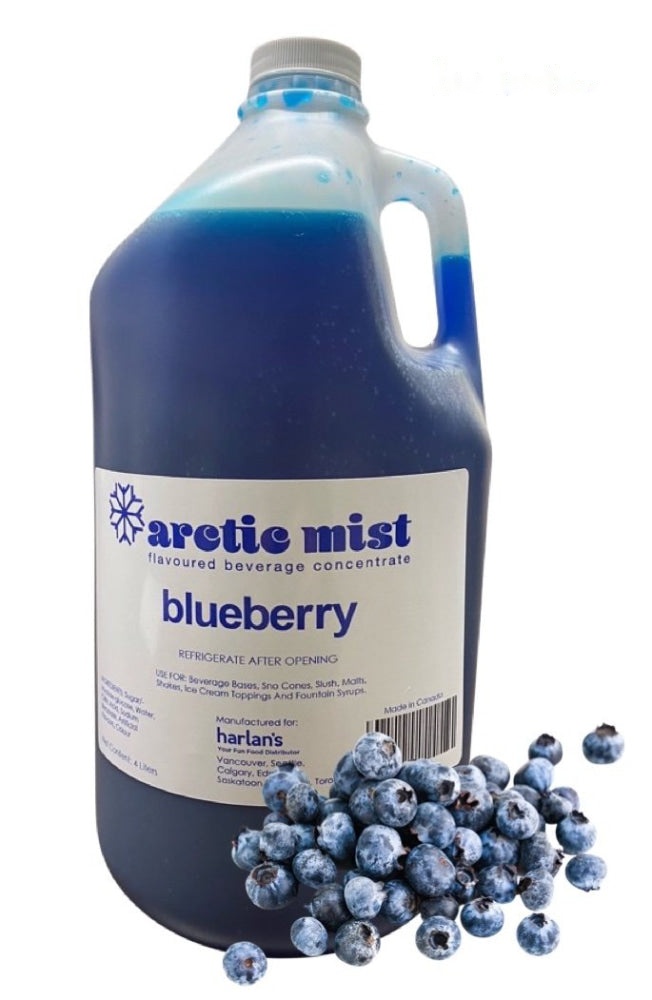 Arctic Mist Syrup Concentrate - Blueberry (1x4L) Item#41564