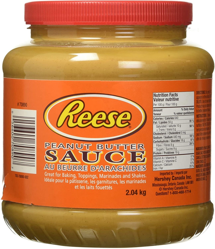 Reese Pourable Peanut Butter Topping (6x4.5lb) - Item#41890
