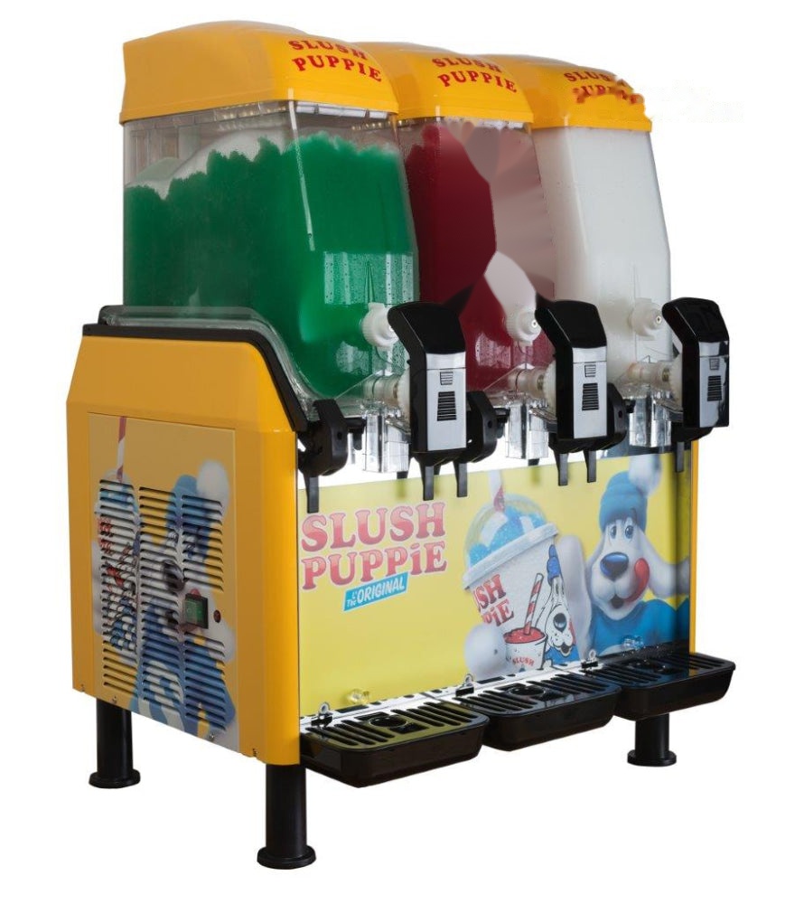 Slush Puppie Triple Bowl Slush Machine with LED Panel