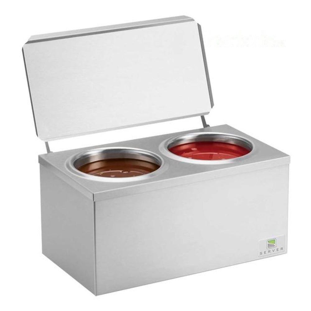 Server D1-2 Double Dipper - Cone Dip Warmer -Item#48D2