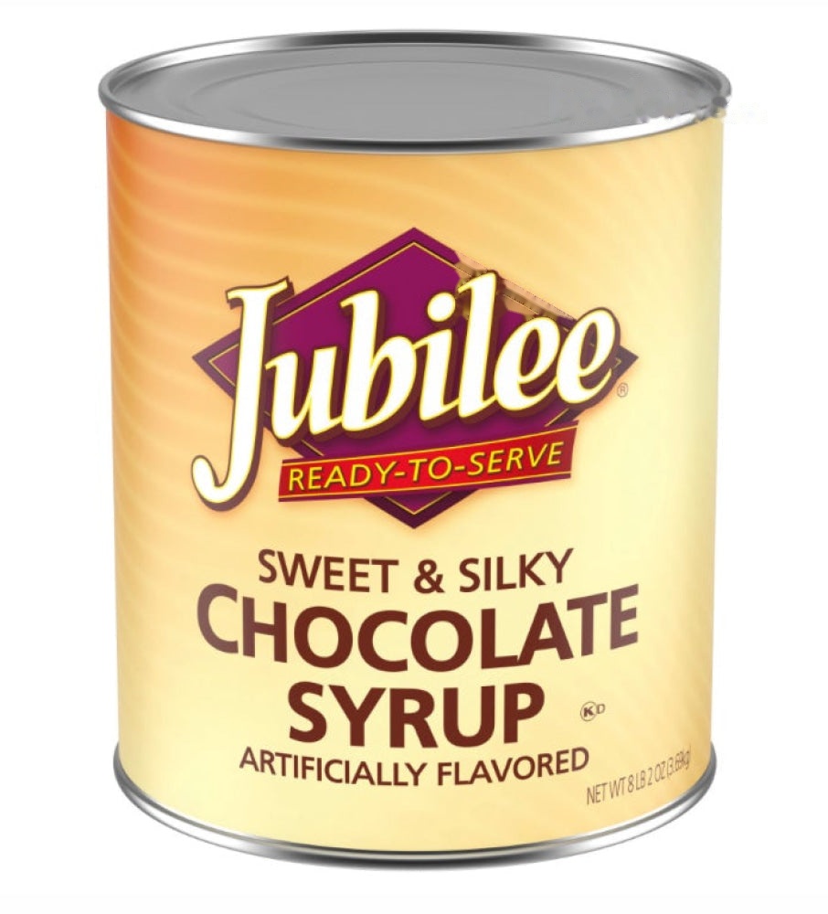 Jubilee Sweet and Silky Chocolate Syrup - 6 x 96oz -Item#41745