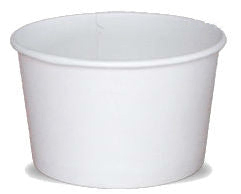 T35 WHITE PAPER GELATO CUP 350CC/11.83oz - 1100/case - Item#45BG170