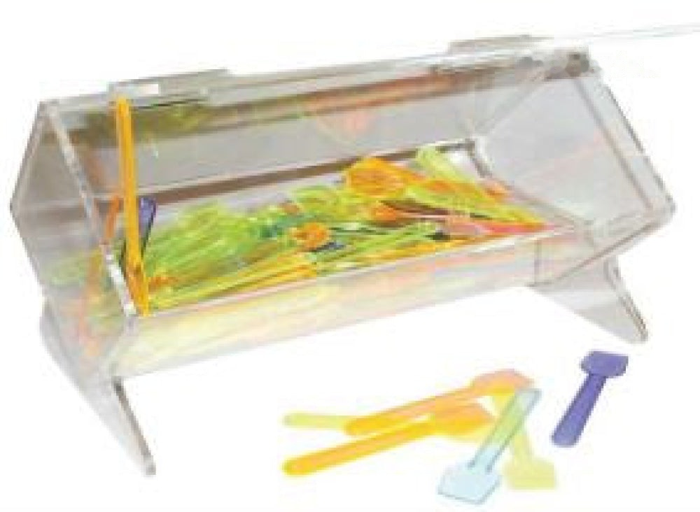 Spoon & Straw Holder - Closable Lid - Item#45253