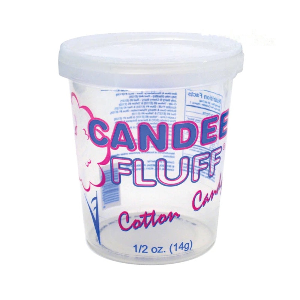 Candee Fluff® Containers with Tamper Proof Lids - Item#5571