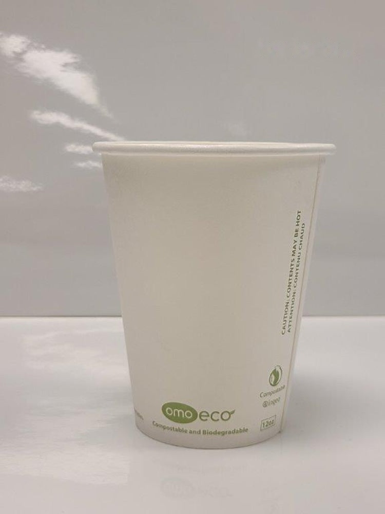 OMO ECO 8oz Hot Paper Cups - 1000/case- Item#8308E