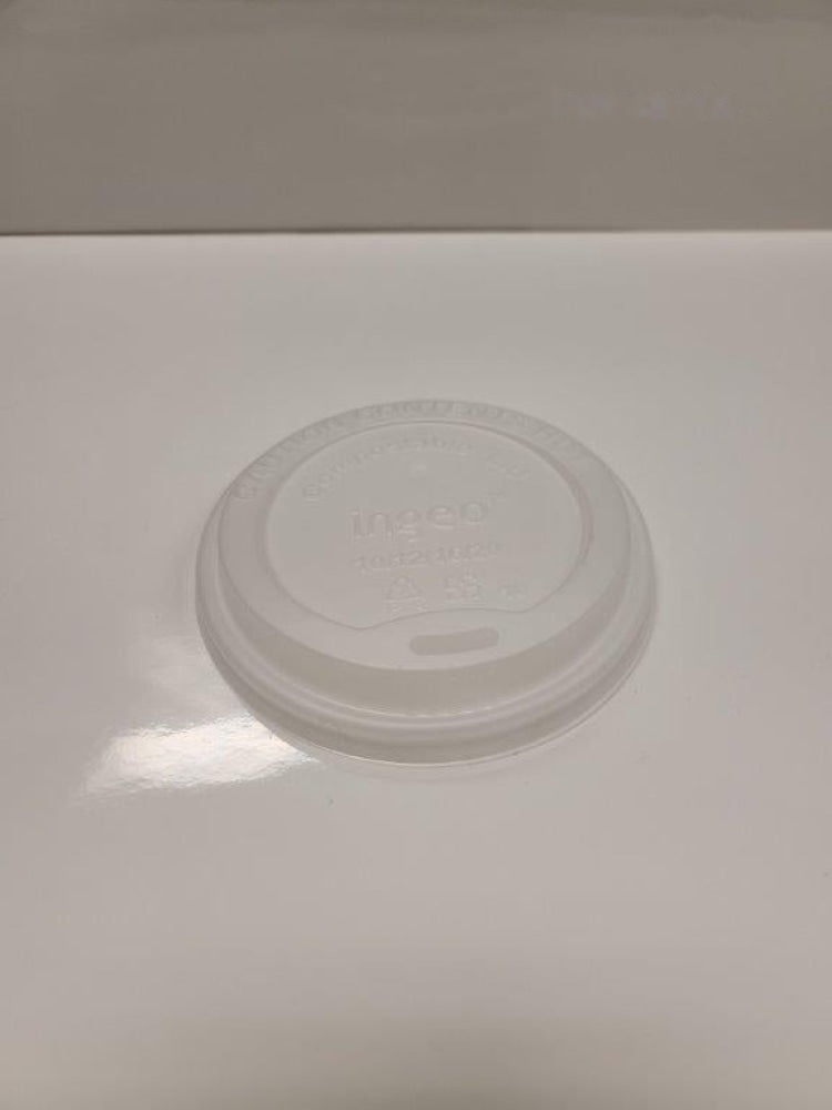OMO ECO Compostable Dome Lid 8oz - 1000/case- Item#8308ELD