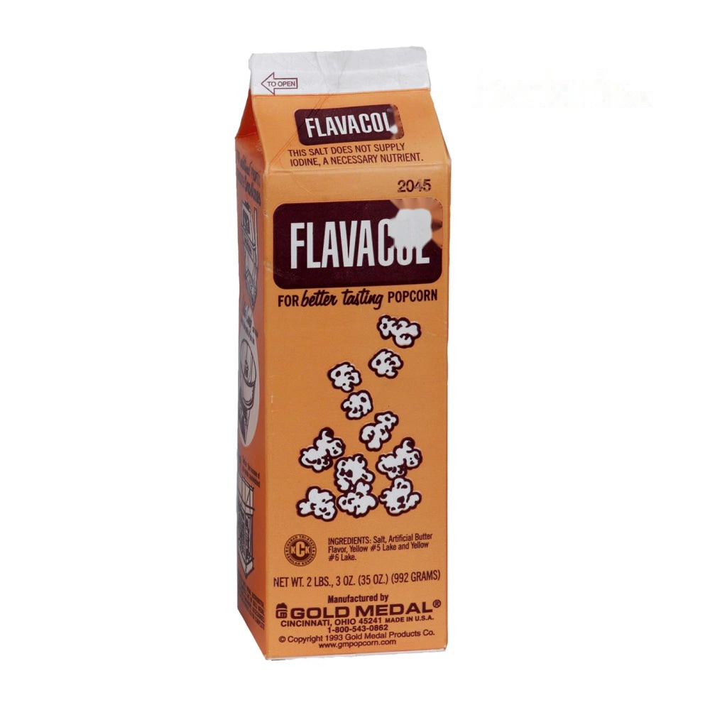 Original Flavacol Carton - Theatre Popcorn Seasoning -Item#512045