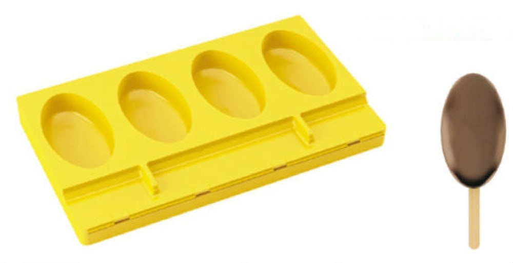 Waikiki - Popsicle Mould w/ Sticks - 4 Indents 45P200