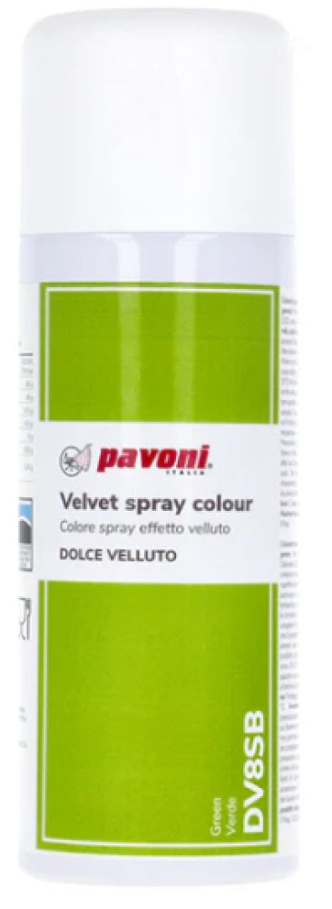VELVET SPRAY GREEN PISTACHIO 400ML PAVONI - ITEM# 45DV8