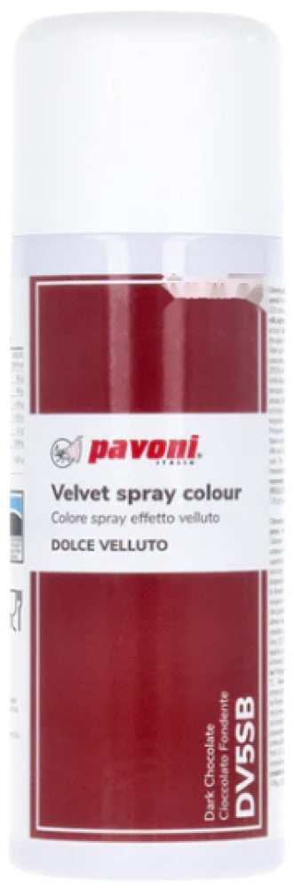 DARK BROWN VELVET SPRAY 400ML PAVONI - ITEM# 45DV5SB