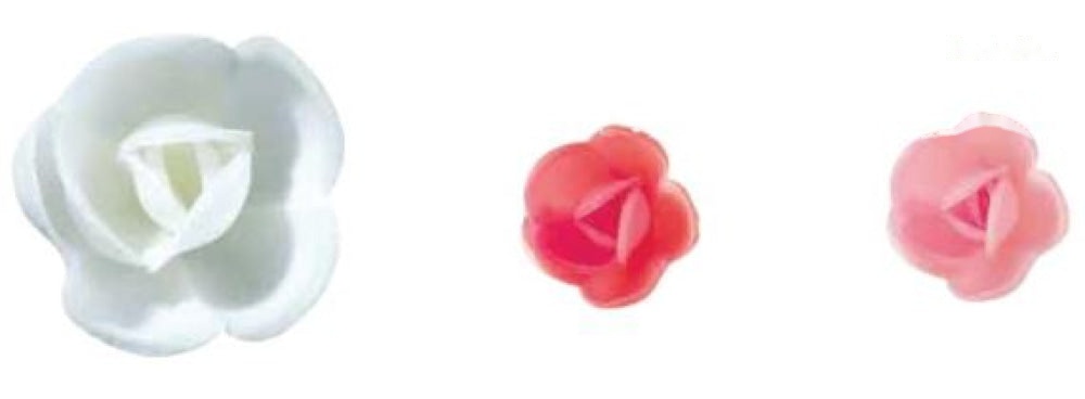 WAFER ASSORTED SMALL ROSES 45RP05
