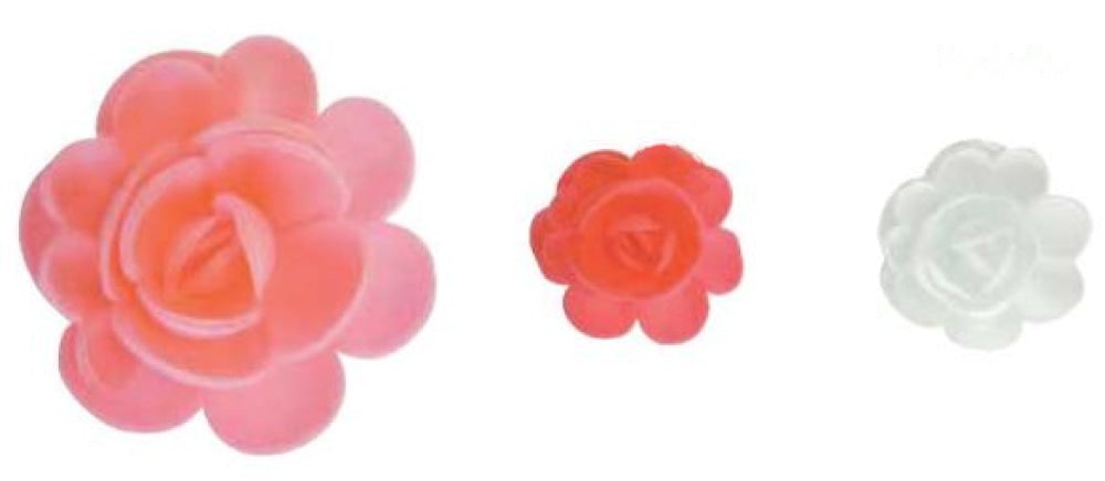 WAFER ASSORTED LARGE ROSES 45RG05