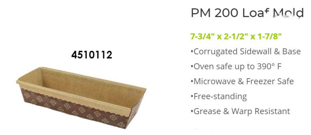 Pape Baking Mould: Loaf - PM200 4510112G