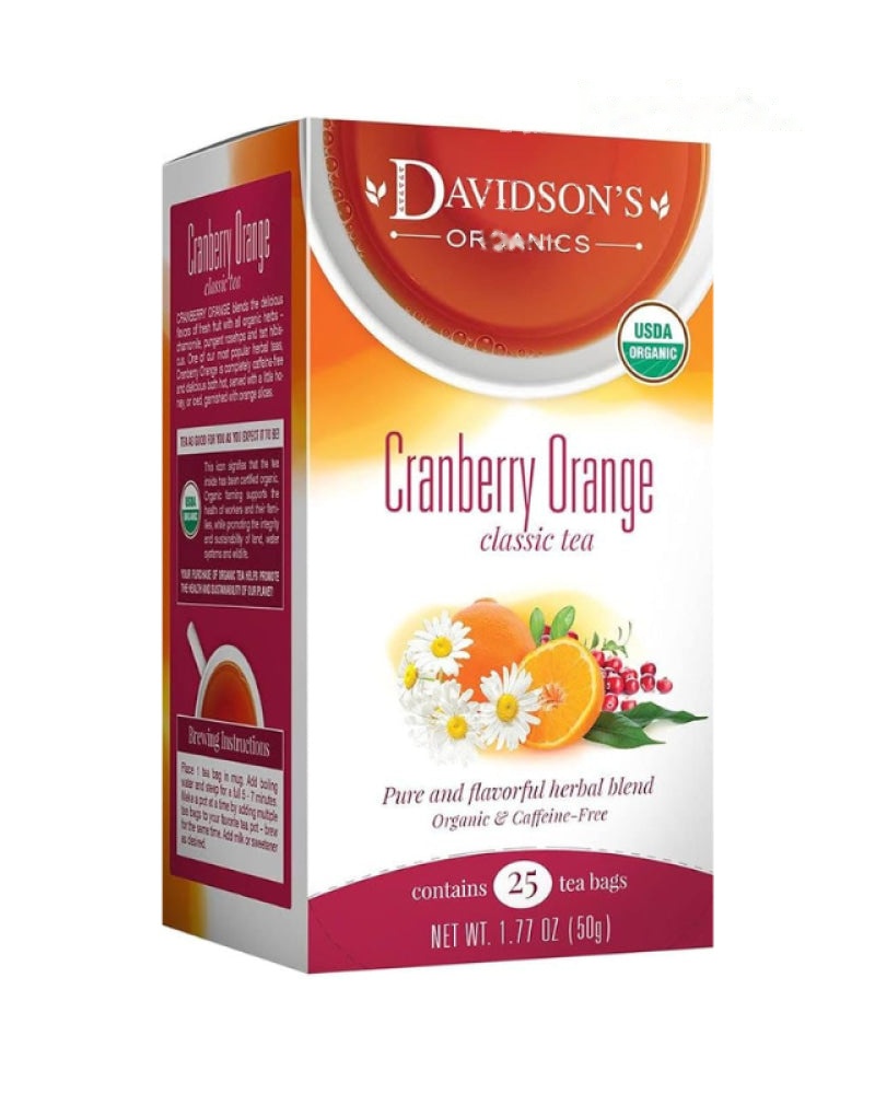 Davidson's Cranberry Orange (6x25 bags) - Item# 202628