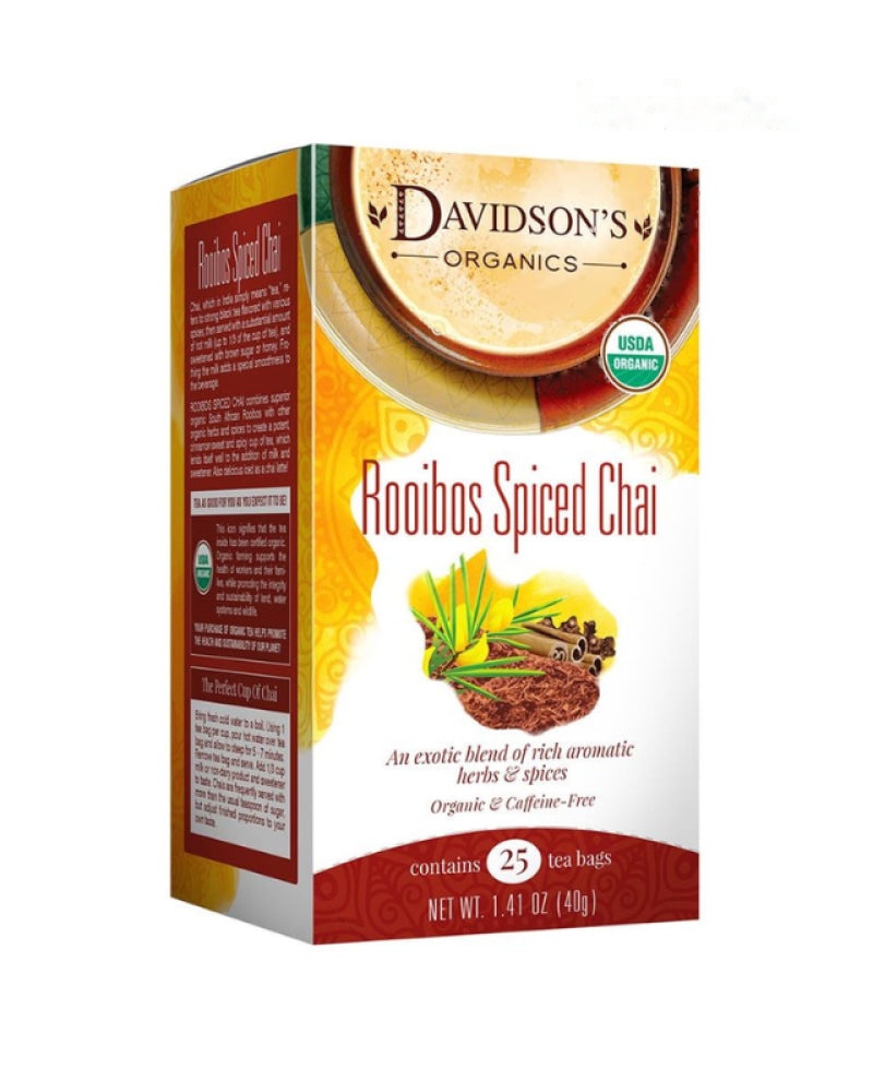Davidson's Rooibos Spiced Chai (6x25 bags) - Item# 202547