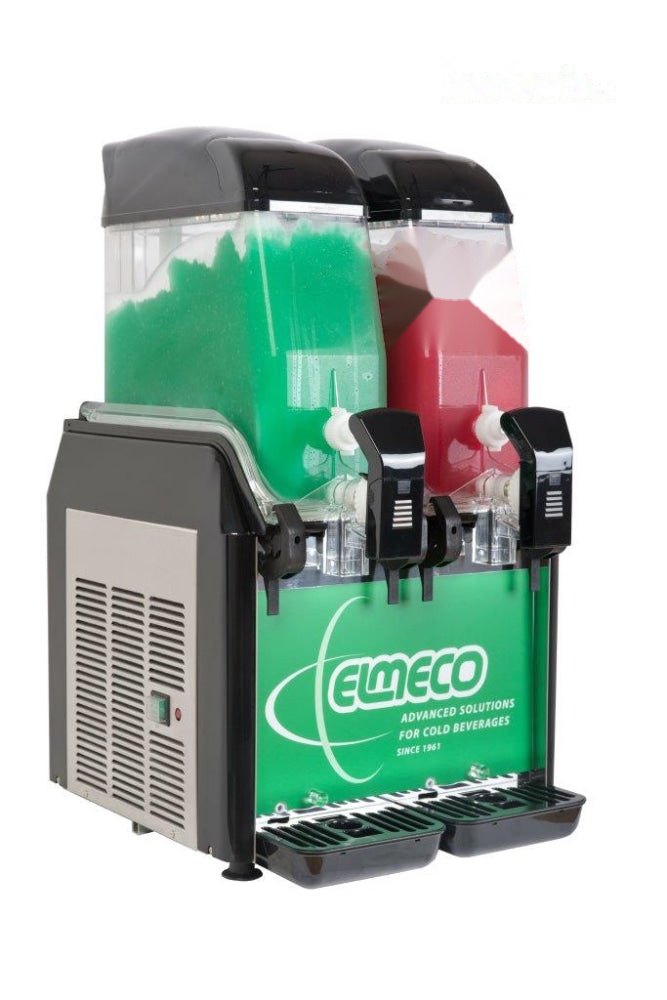 Elmeco Green - Dual Bowl Slush Machine