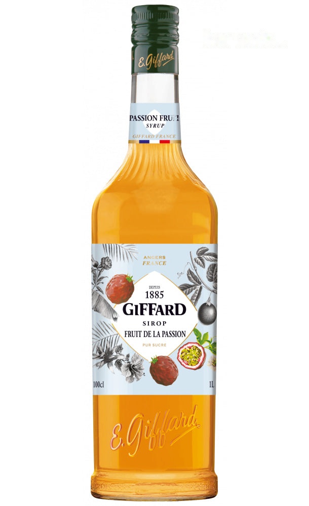 Passion Fruit Syrup (1L | Mix & Match Flavours - groups of 6)