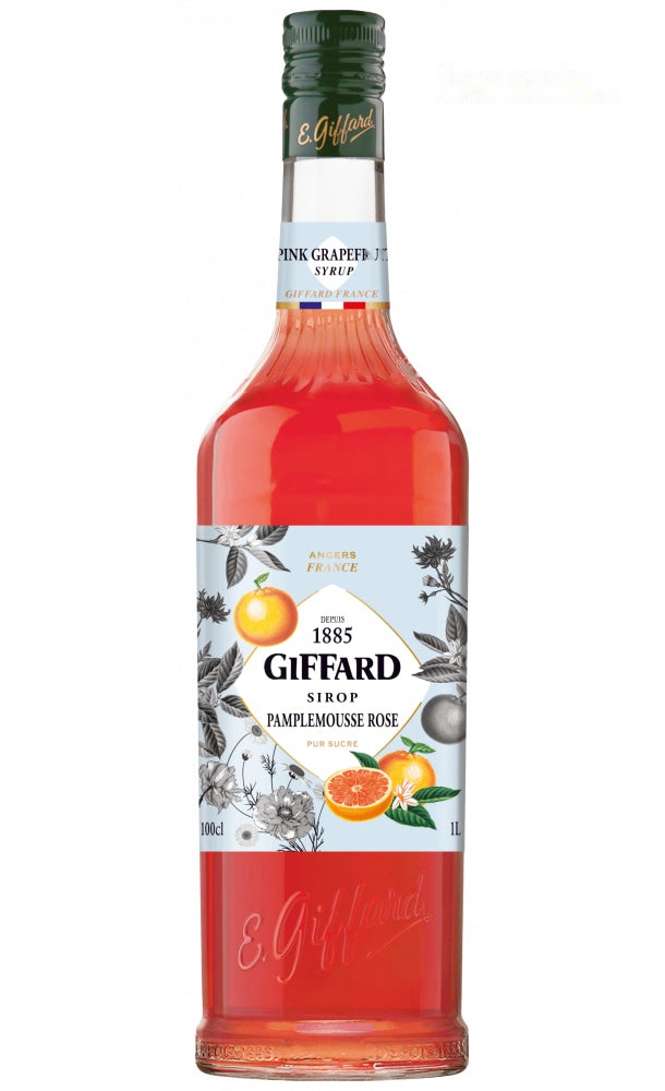 Pink Grapefruit Syrup (1L | Mix & Match Flavours - groups of 6)